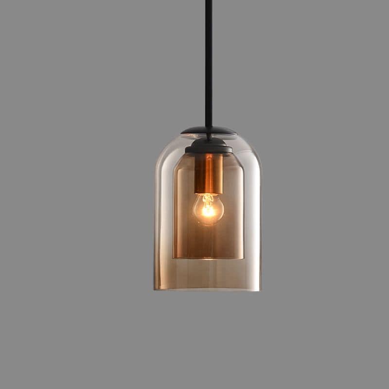 Lisslune | Stylish Double Glass Pendant Light - AuraGlass
