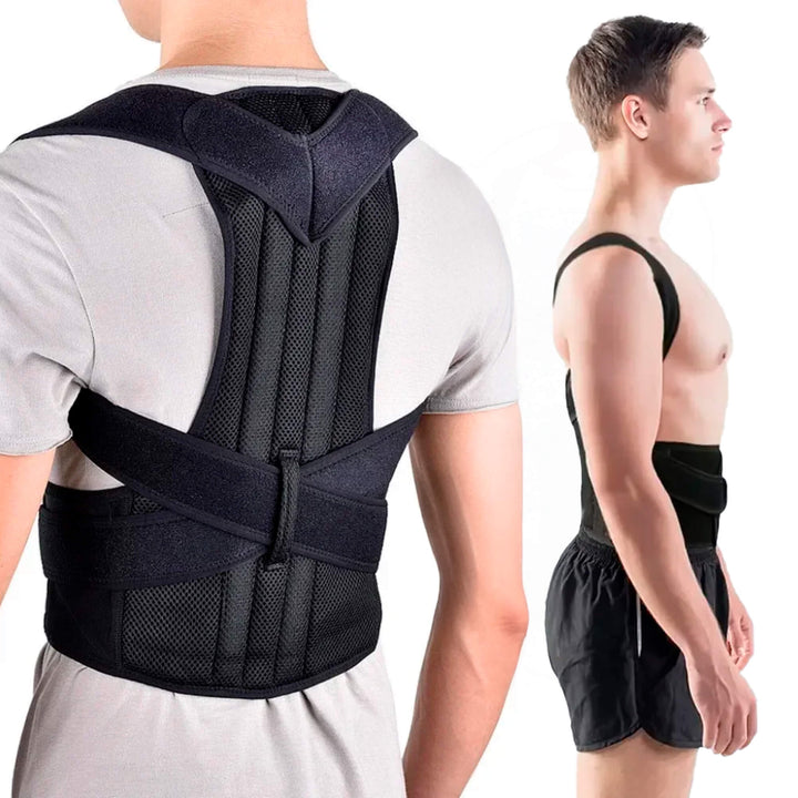 Lisslune | Posture Corrector Back Brace – Adjustable Lumbar Support Belt for Back Pain Relief & Spine Alignment | Unisex UK