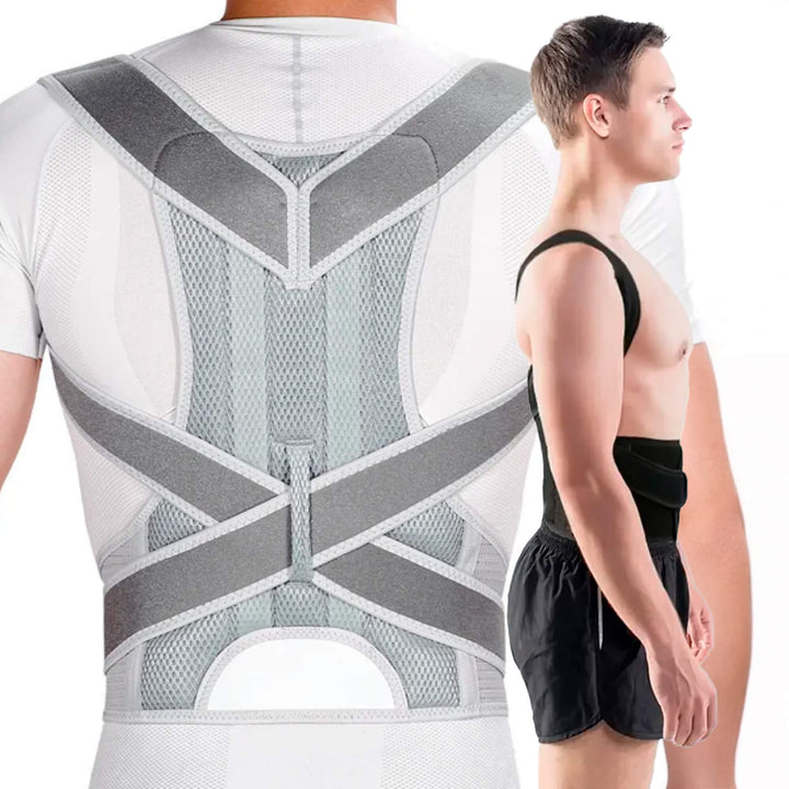 Lisslune | Posture Corrector Back Brace – Adjustable Lumbar Support Belt for Back Pain Relief & Spine Alignment | Unisex UK