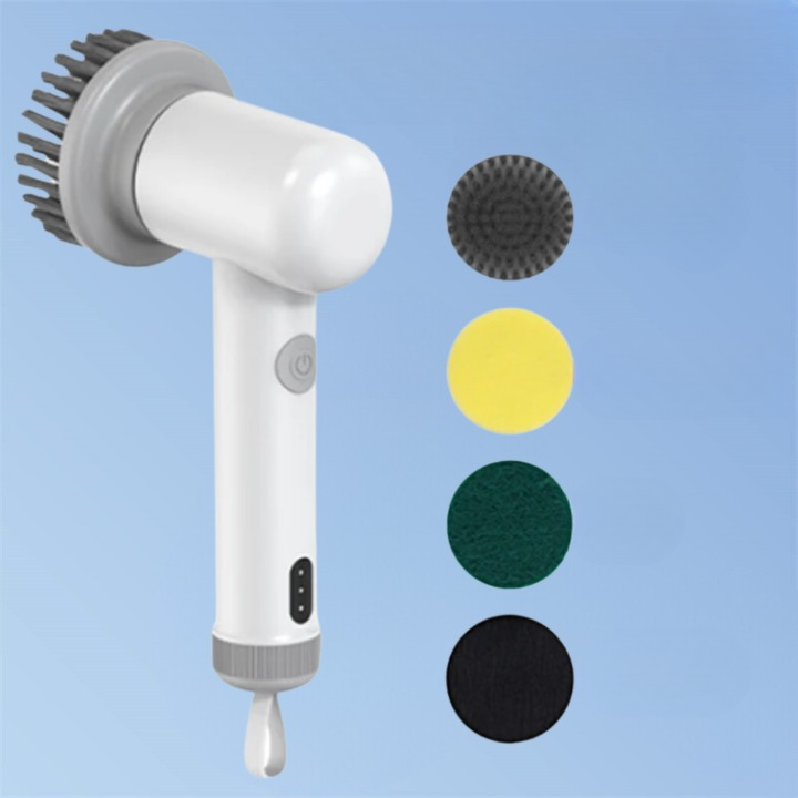 Lisslune | CleanForce – Electric Scrubbing Brush Professional Kitchen and Stove Cleaner