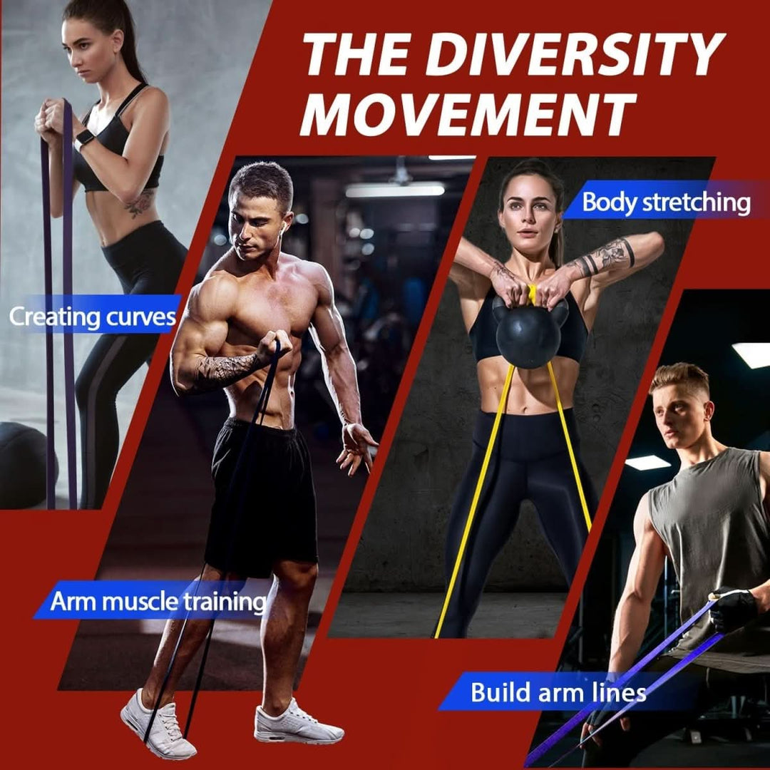 Lisslune | Resistance tire set for versatile strength training