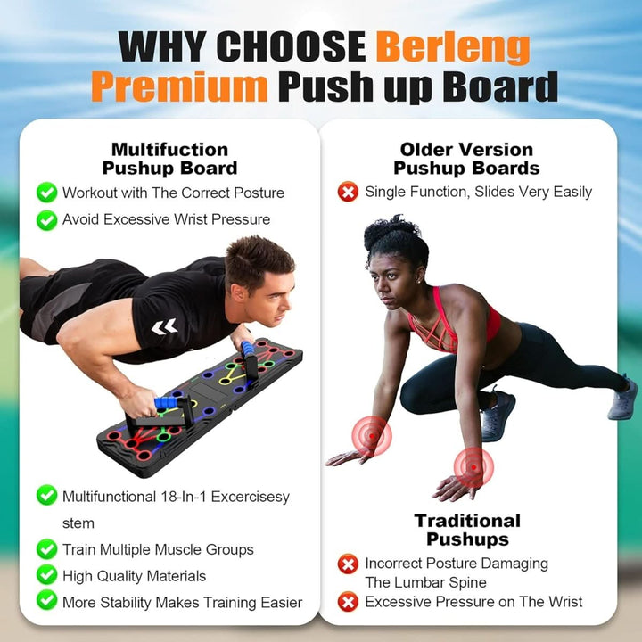 Lisslune | PowerFlex – Training board for targeted muscle building of chest & shoulders