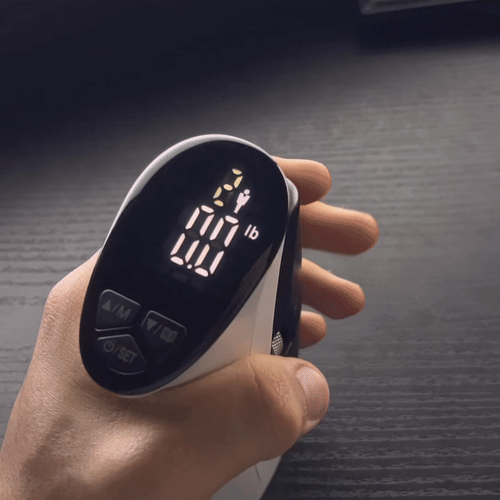 Lisslune | PowerGrip Pro – Digital grip strength measuring device for hand strength enhancement