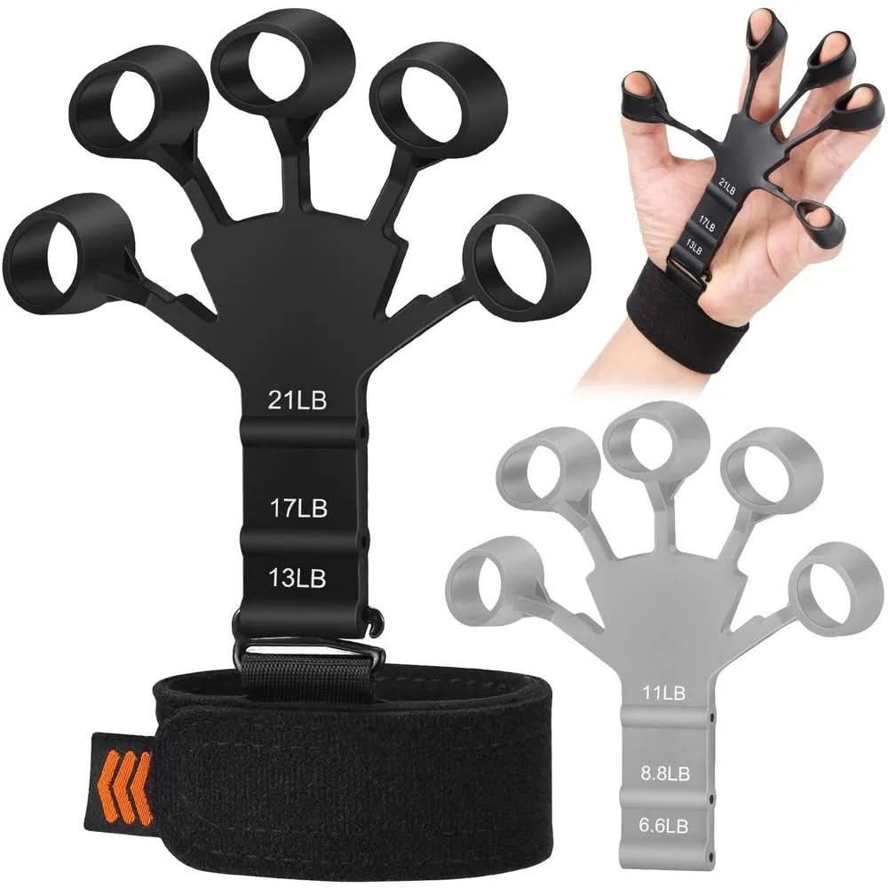 Lisslune | PowerGrip Trainer – Finger trainer with adjustable resistance for strength & mobility