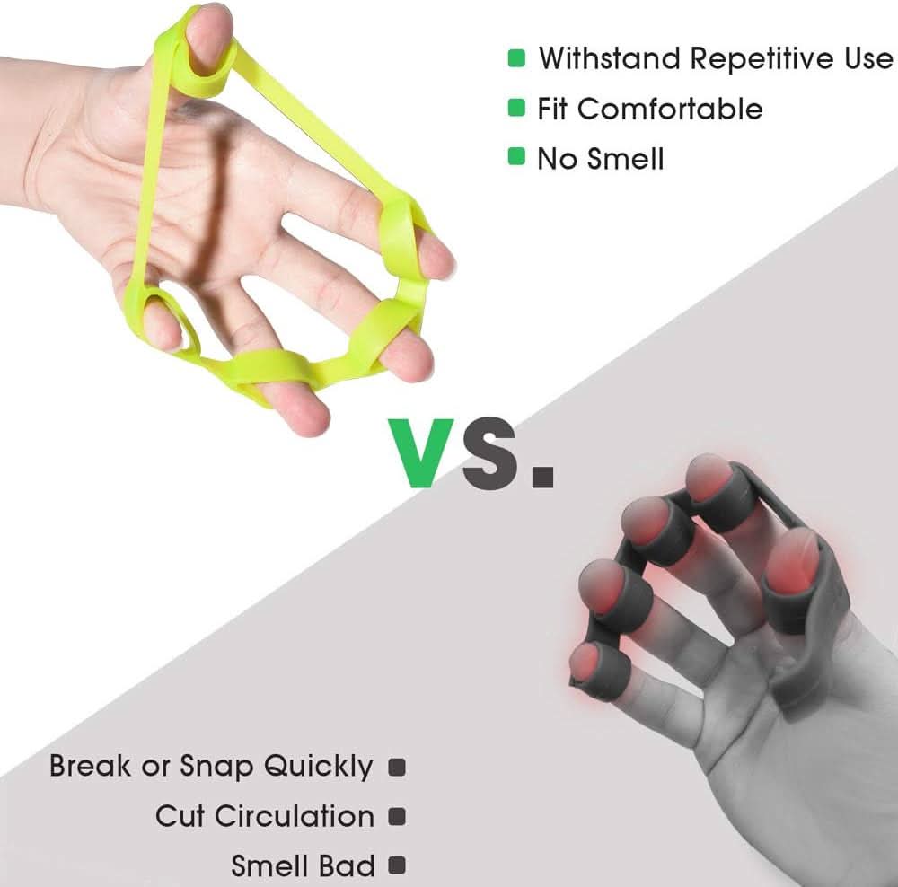 Lisslune | 6-piece hand trainer set for better grip strength & pain relief