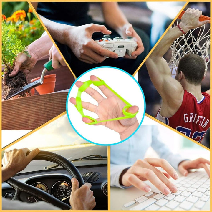Lisslune | 6-piece hand trainer set for better grip strength & pain relief