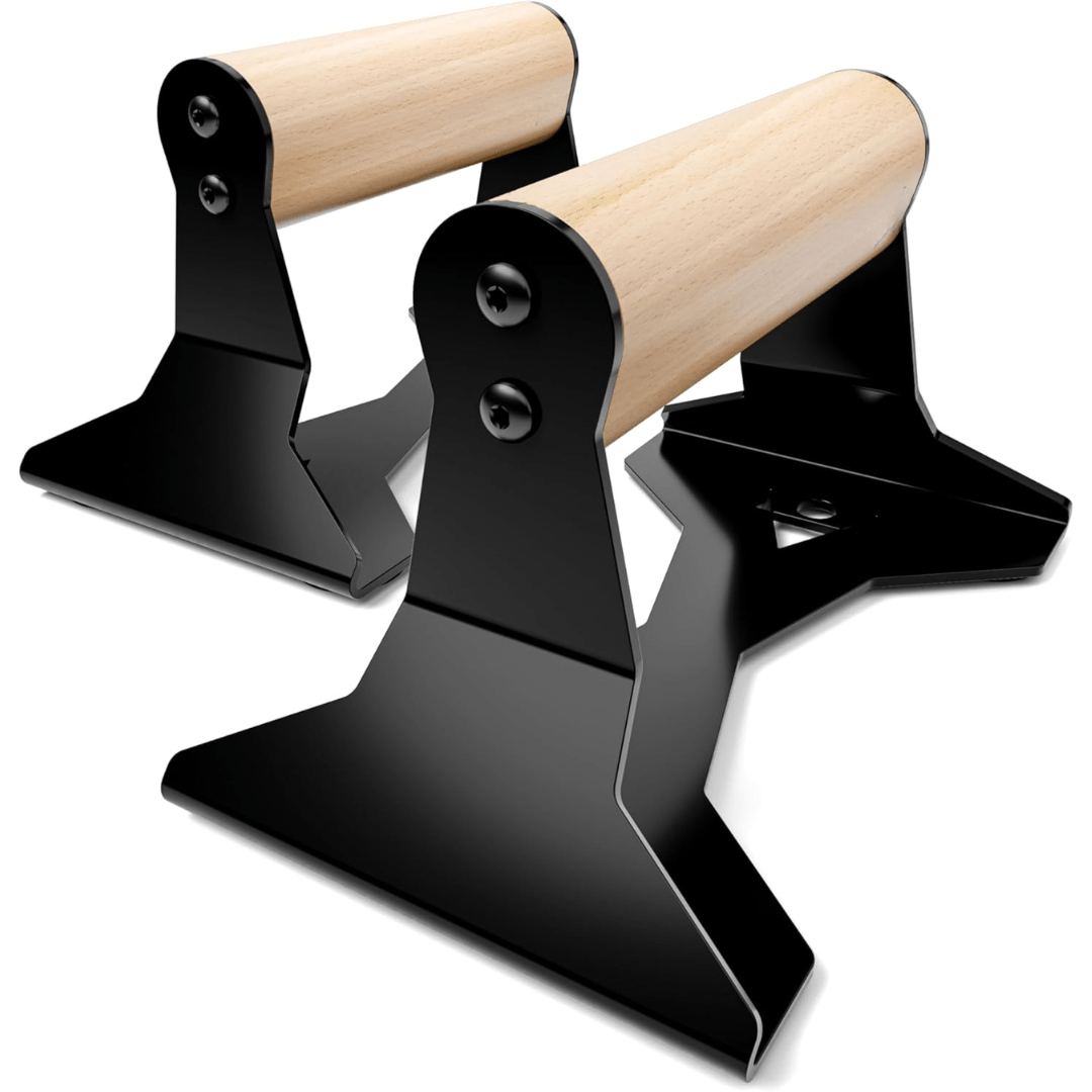 Lisslune | Ergonomic wooden parallettes for safe push-up training