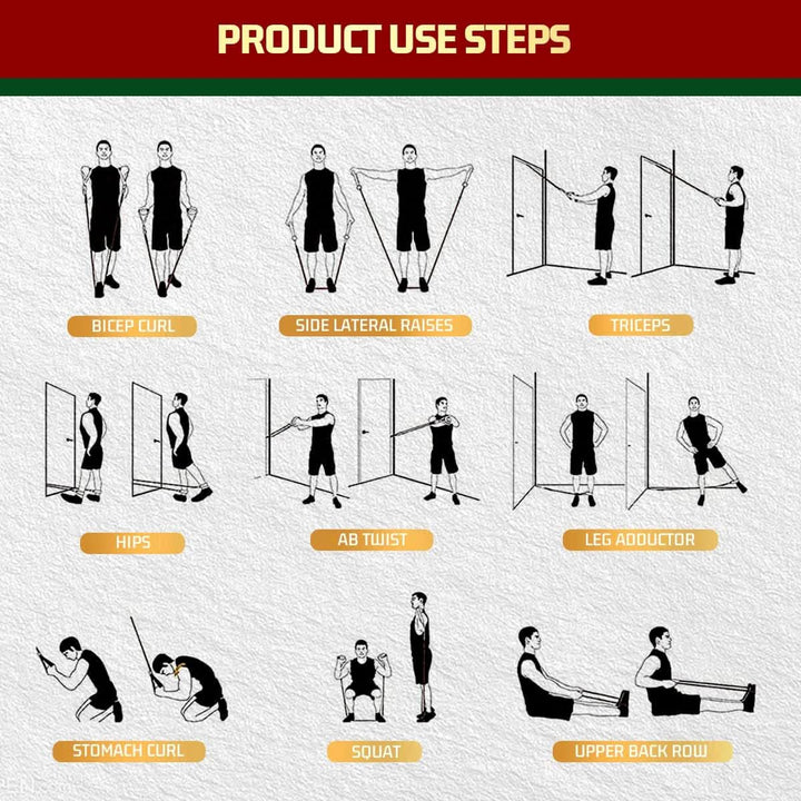 Lisslune | Resistance bands for strength, flexibility & mobility