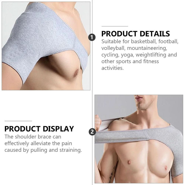 Lisslune | Adjustable shoulder support with ergonomic fitness pads