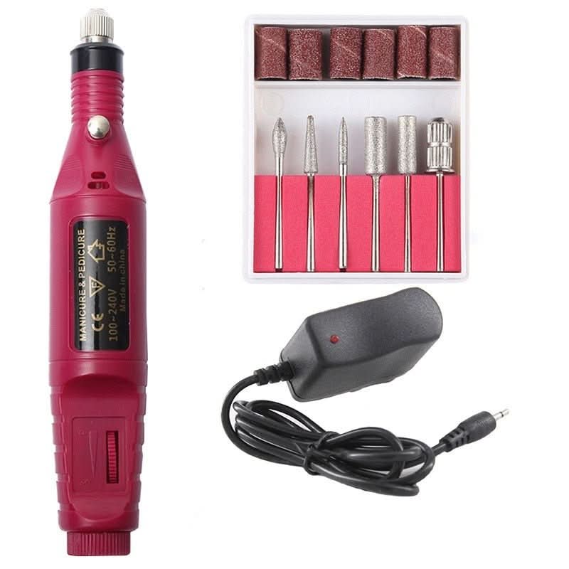 Lisslune | 6-in-1 Electric Manicure & Pedicure Set for Well-Groomed Nails