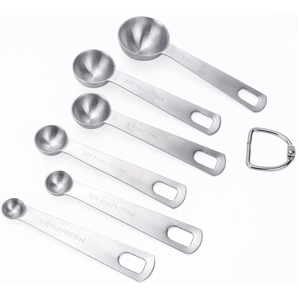 Lisslune | Pro Scoop Measuring Spoons | 6pcs