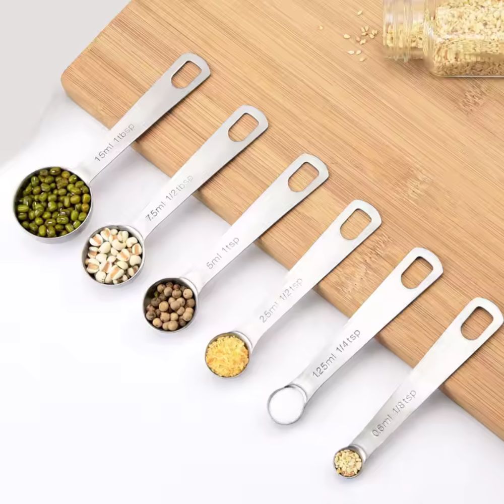 Lisslune | Pro Scoop Measuring Spoons | 6pcs
