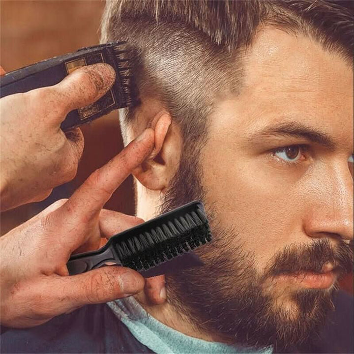 Lisslune | Premium Hair and Beard Brush Against Frizz & for a Well-Groomed Look