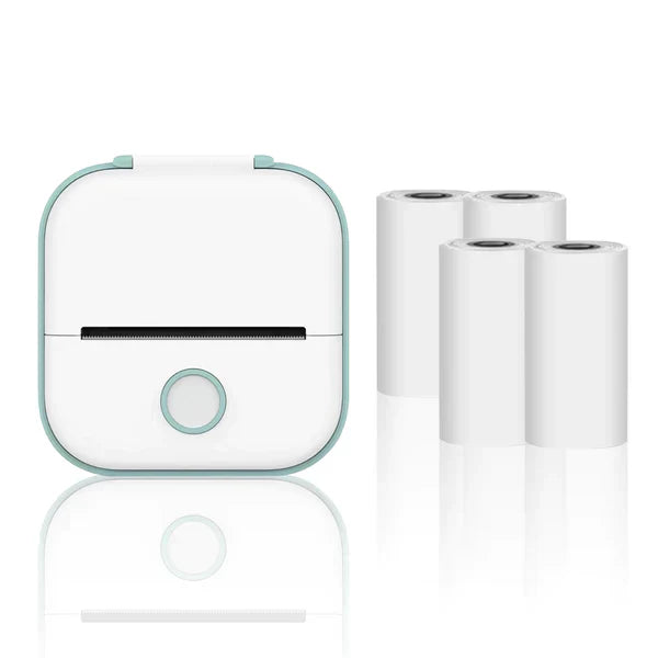 Lisslune | PixiPrint – Inkless Mini Portable Bluetooth Printer for Photos, Notes & Documents