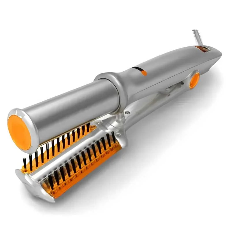 Lisslune | Professional 2 in 1 Rotating Iron Hair Brush