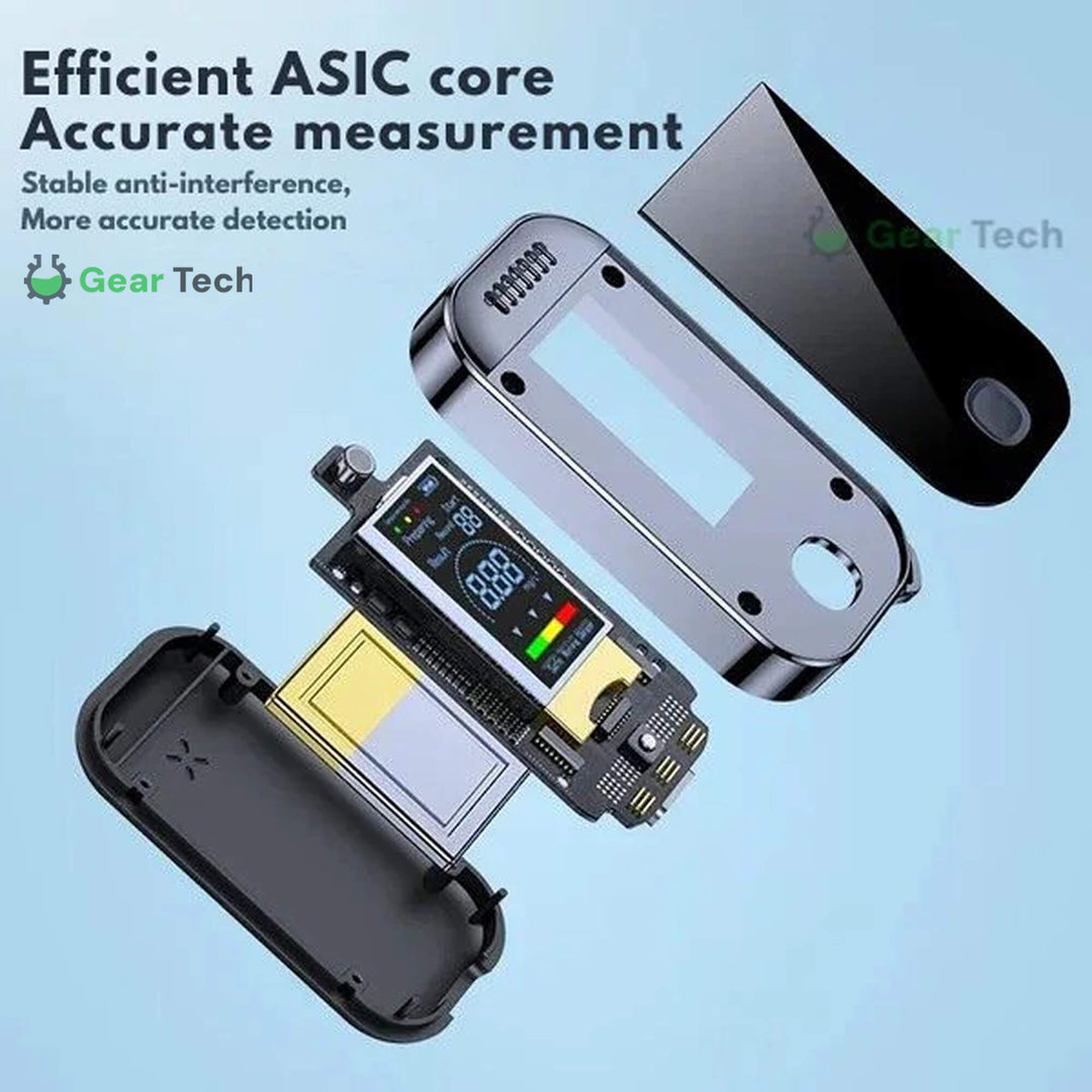 Lisslune | Professional Breathalyzer Alcohol Meter | High-Precision, Contactless Design & Ideal for Home, Camping, or Safe Driving