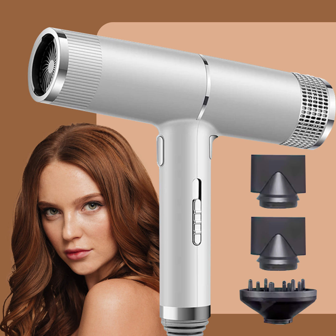 Lisslune | Professional Ionic Hair Dryer | 700W, Ceramic Technology & Adjustable Speeds for Frizz-Free, Shiny Hair at Home