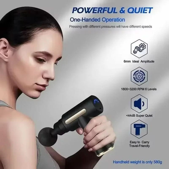 Lisslune | Massage gun for targeted muscle relaxation & regeneration