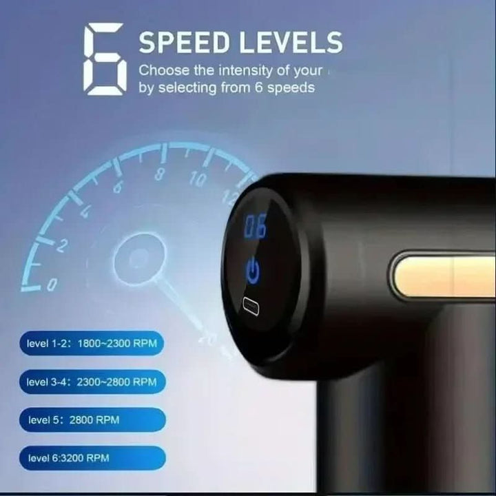 Lisslune | Massage gun for targeted muscle relaxation & regeneration