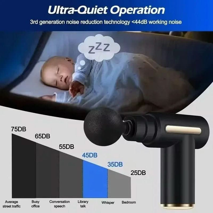 Lisslune | Massage gun for targeted muscle relaxation & regeneration
