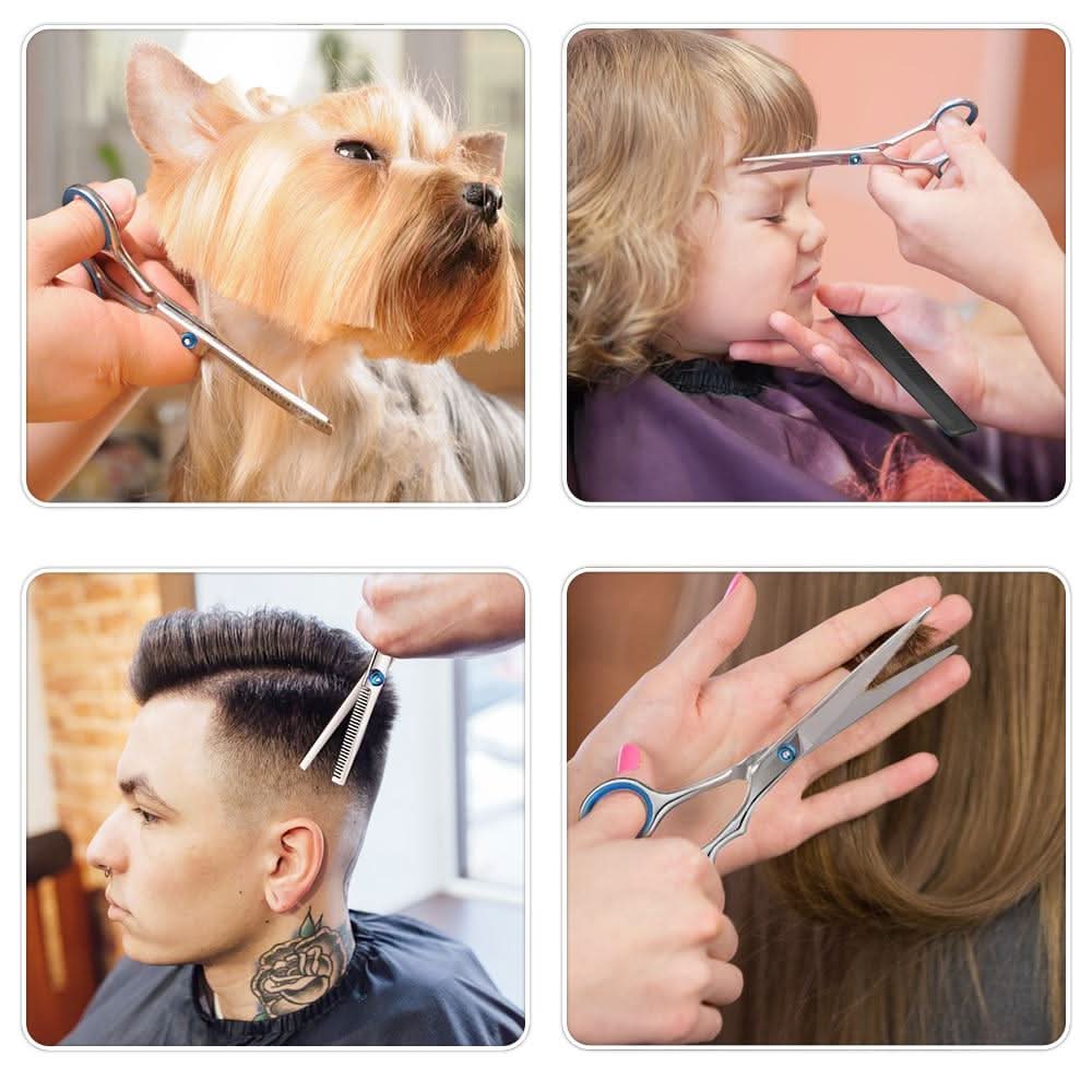 Lisslune | 10-piece DIY hairdresser set for precise haircuts at home