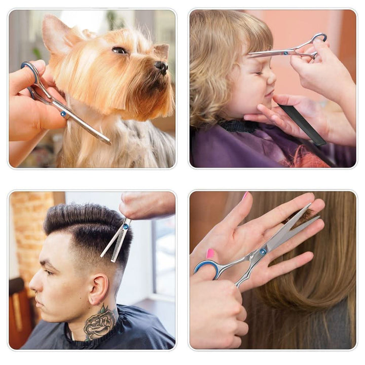 Lisslune | 10-piece DIY hairdresser set for precise haircuts at home