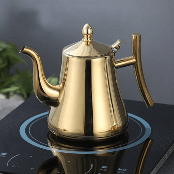Lisslune | PureBoil Stainless Steel Induction Kettle with Built-In Water Filter – 1.5L Fast Boil