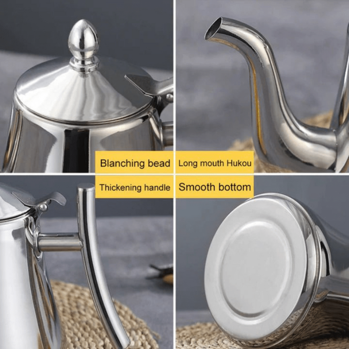 Lisslune | PureBoil Stainless Steel Induction Kettle with Built-In Water Filter – 1.5L Fast Boil