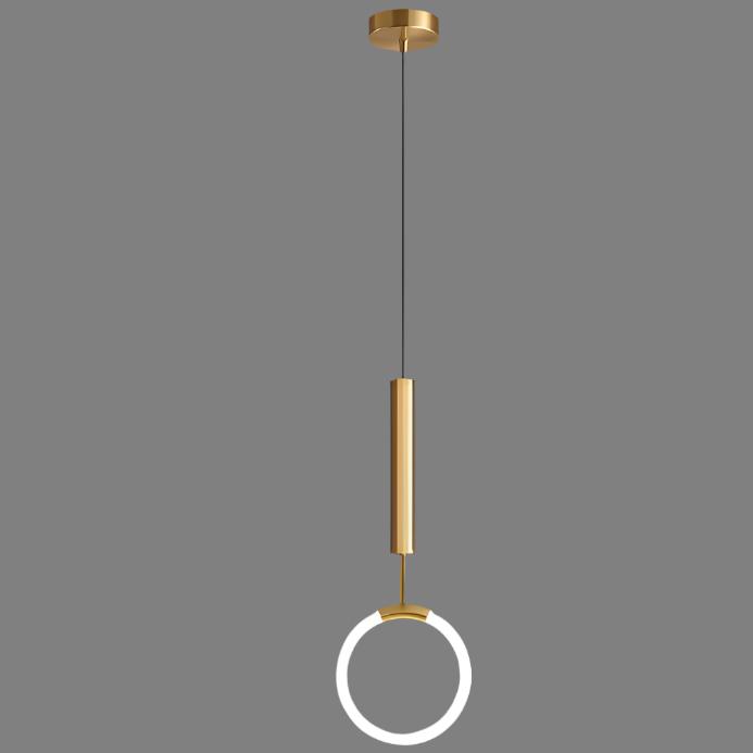 Lisslune | LED Pendant Light Fixture - Nordic Design with Simple Style - Ideal for Dining Room, Kitchen, and Living Room Lighting