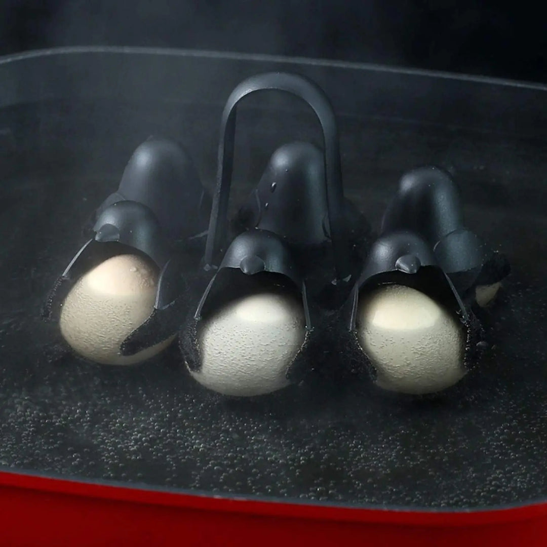 Lisslune | 3-in-1 Egg Holder With Cute Penguin Design