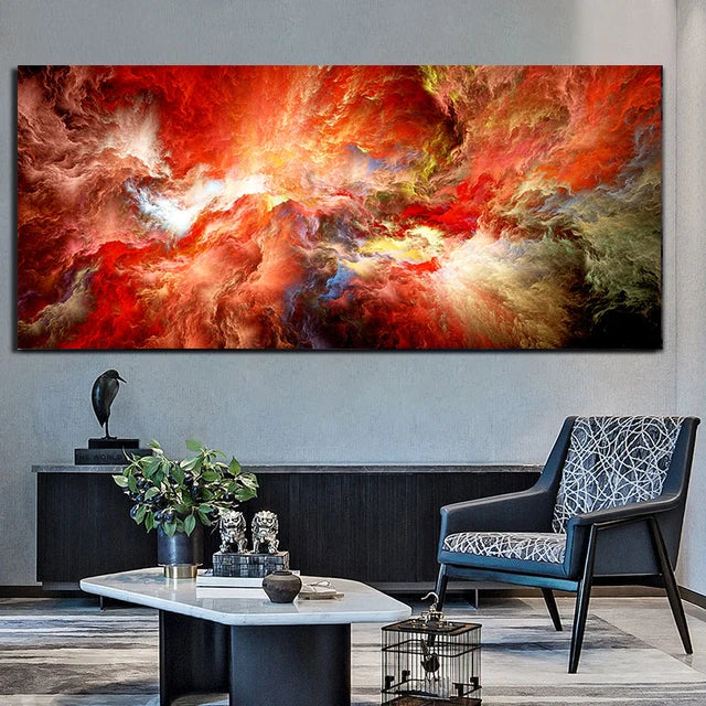 Lisslune | Dream Landscape | Abstract Art | Hand-painted | Unique Expression of Emotion