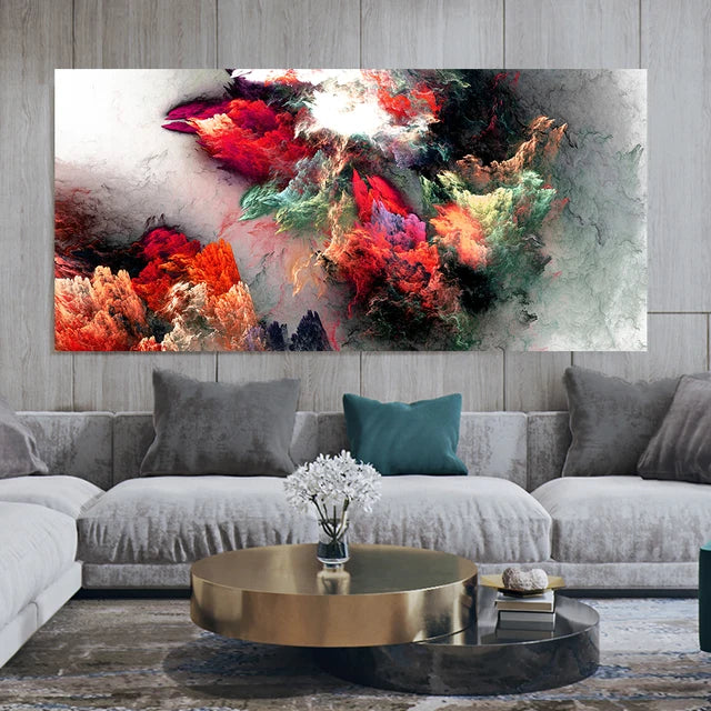 Lisslune | Dream Landscape | Abstract Art | Hand-painted | Unique Expression of Emotion