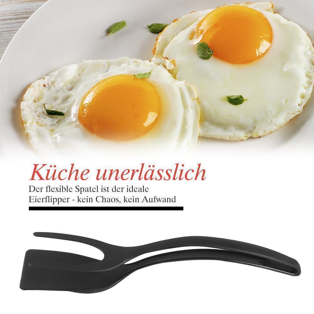 Lisslune | 2-in-1 Tongs Handle and Elasticity Spatula