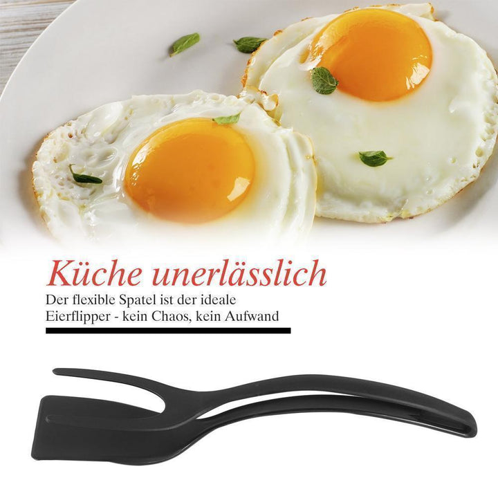 Lisslune | 2-in-1 Tongs Handle and Elasticity Spatula