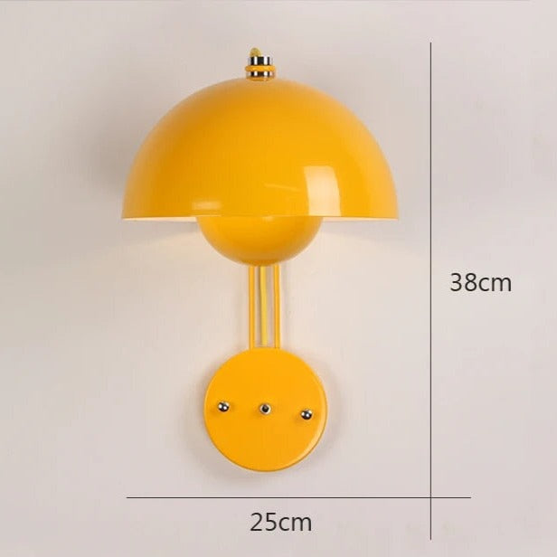 Lisslune | Frendorf - Charming Mushroom Wall Lamp for a Cozy, Stylish Shine