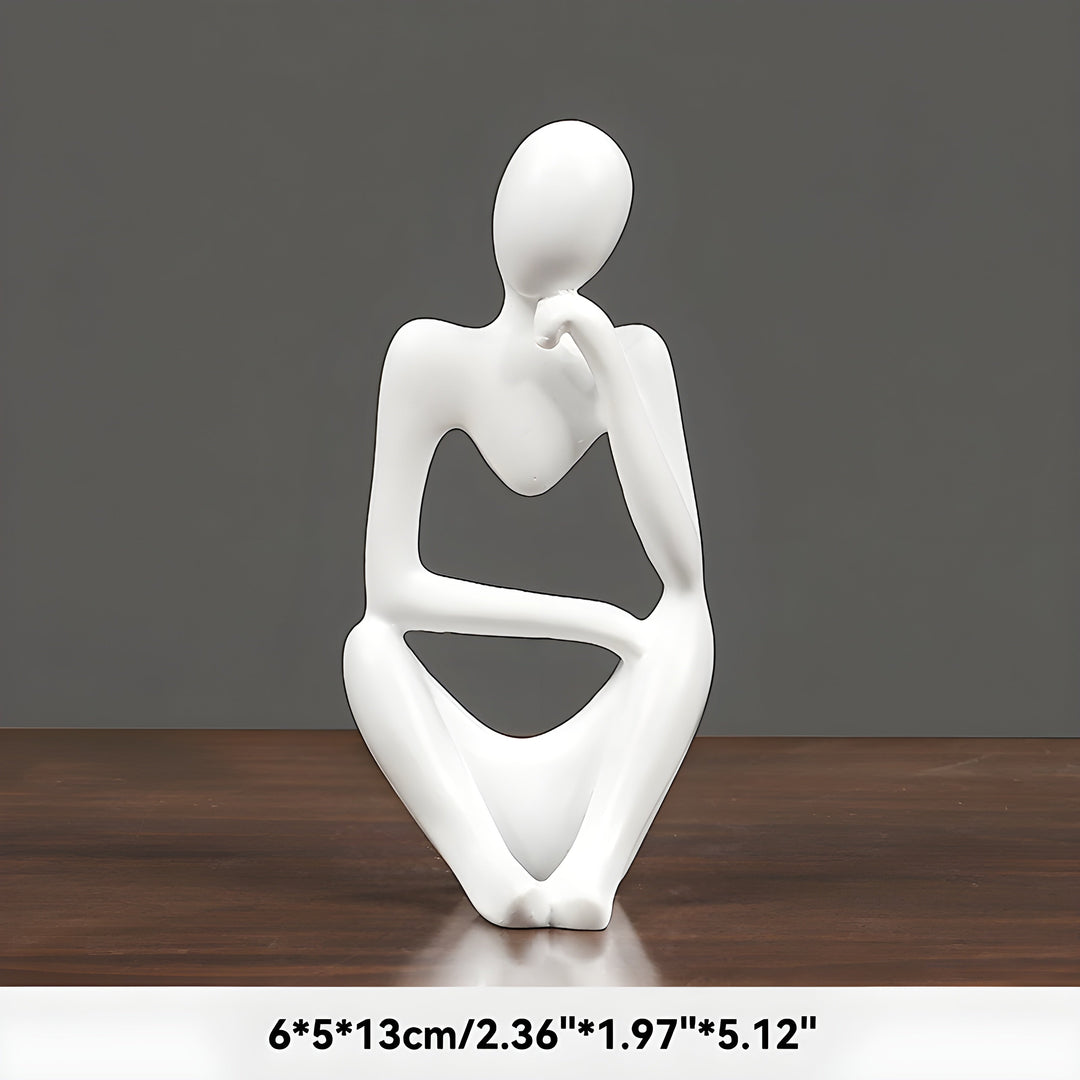Lisslune | Abstract Thinker Sculpture Home Decor