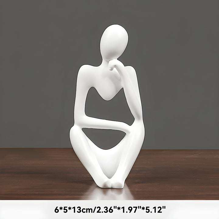 Lisslune | Abstract Thinker Sculpture Home Decor