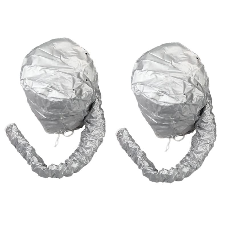 Lisslune | 2-Piece Hair Dryer Caps for Quick & Gentle Drying