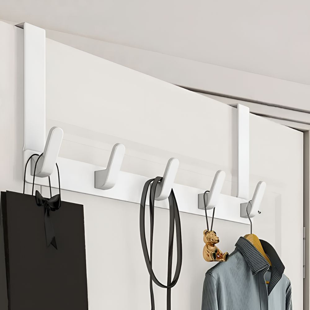 Lisslune | Quick Hang 5-Hook Door Rack
