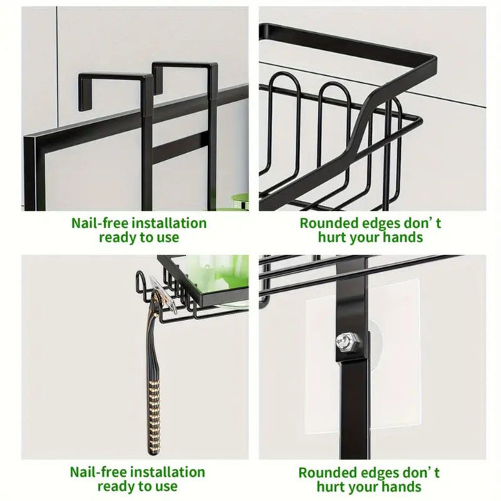 Lisslune | Quick Reach Hanging Bathroom Caddy