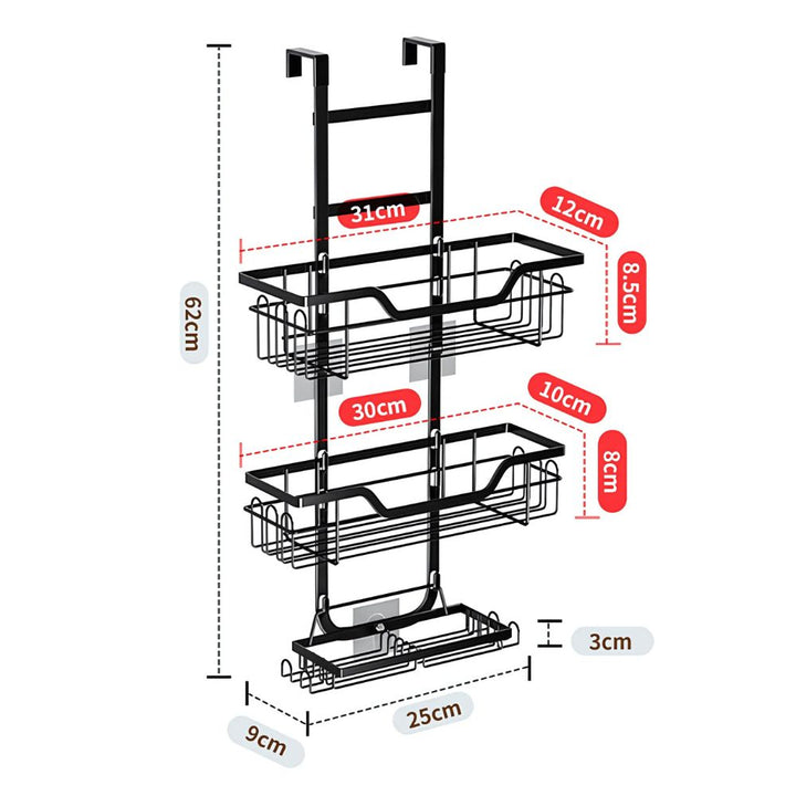 Lisslune | Quick Reach Hanging Bathroom Caddy