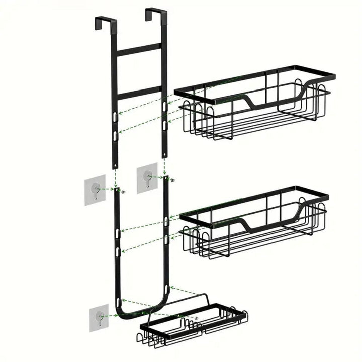 Lisslune | Quick Reach Hanging Bathroom Caddy