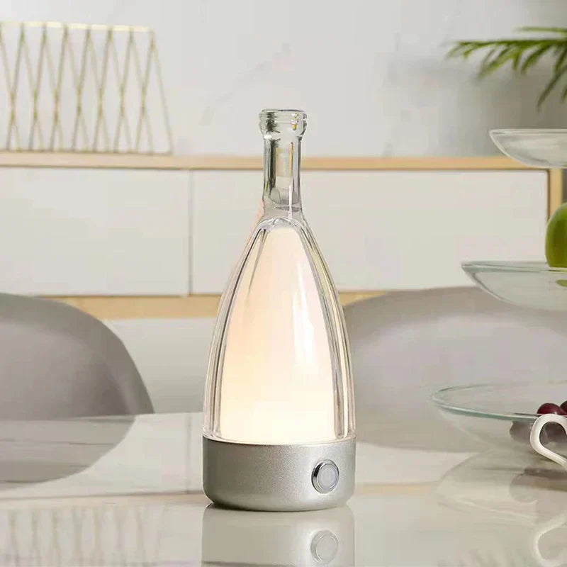Lisslune | CorkGlow - Wine Bottle Table Lamp