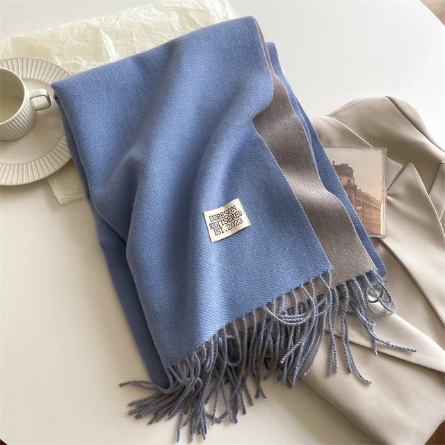 Lisslune | Meriva Soft Warm Wool Scarf for Men and Women