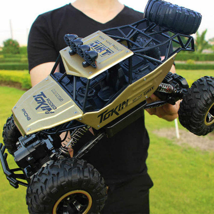 Lisslune | Remote-Controlled Car, 4x4, Monster Truck, Rock Crawler, 2.4 G, Offroad Climbing Car
