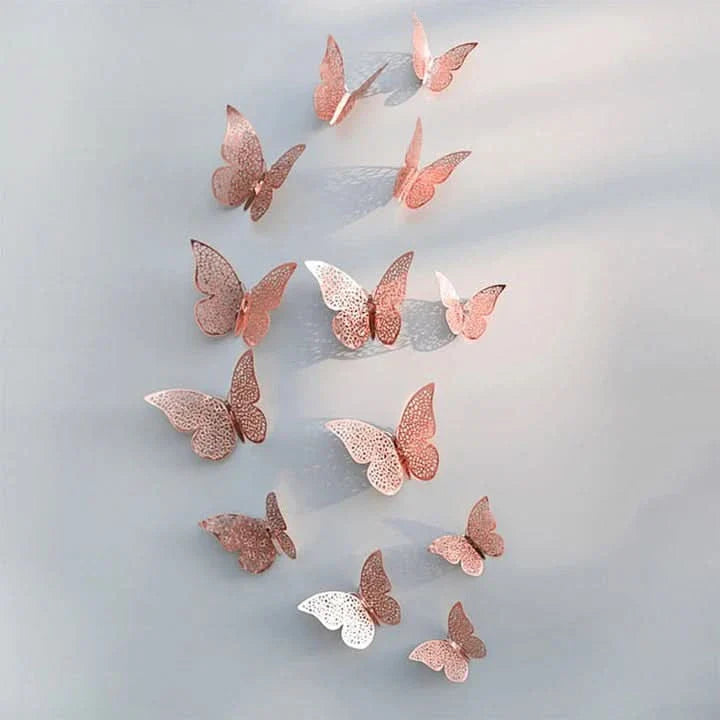 Lisslune | Yuki - Chic, sophisticated butterfly wall art