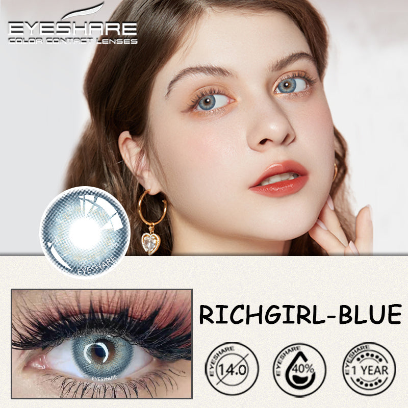 Rynx Richgirl Blue 14.0 mm 1 Pair | 1 Year