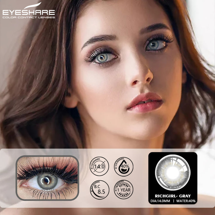 Rynx Richgirl Gray 14.0mm 1 Pair | 1 Year
