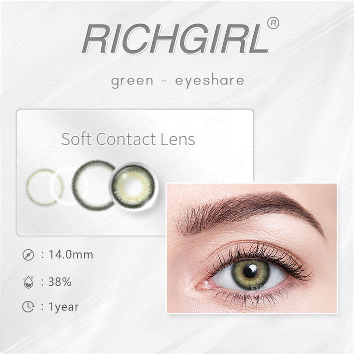 Rynx Richgirl Green 14.0mm 1 Pair | 1 Year