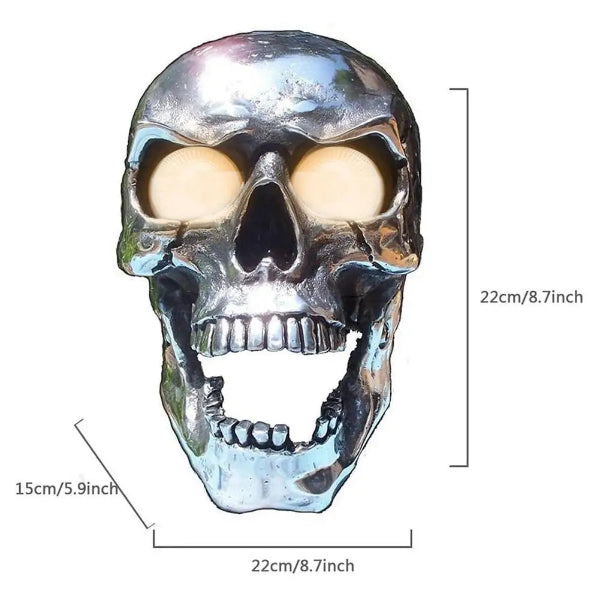 Lisslune | Energy-saving LED spotlight with retro skull design